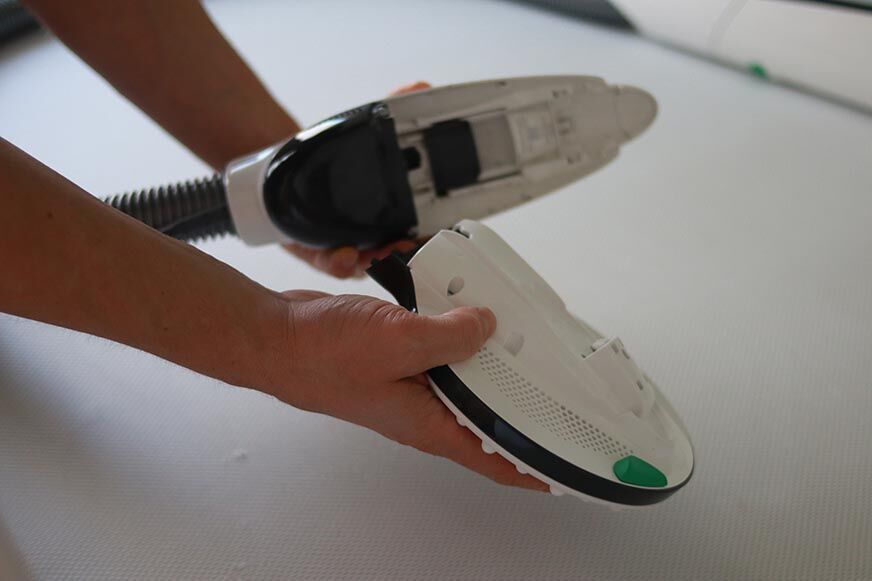 Saugaufsatz gegen MP100 tauschen